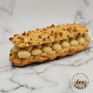 Eclair Paris-Brest praliné café