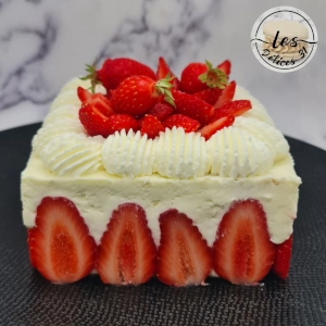 Fraisier ganache montée