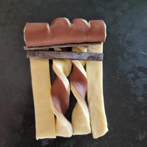 Chocolatine torsadée