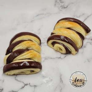 Chocolatine torsadée