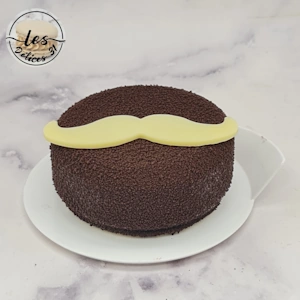 Entremet vanille praliné