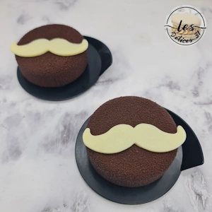 Entremet vanille praliné