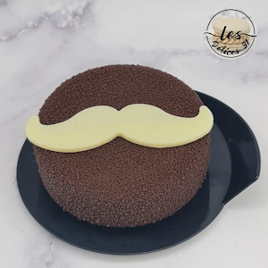 Entremet vanille praliné