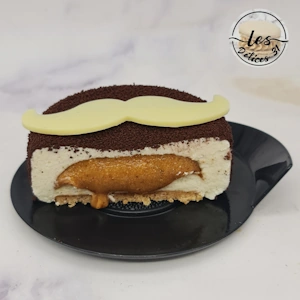 Entremet vanille praliné