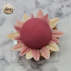 Tarte fraise fleur