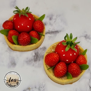 Tartelette fraise vanille