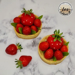 Tartelette fraise vanille