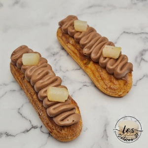 Eclair poire chocolat