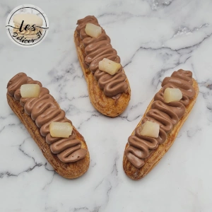 Eclair poire chocolat