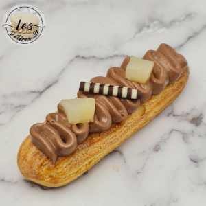 Eclair poire chocolat