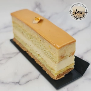 Gâteau poire caramel