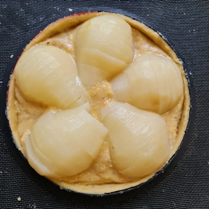 Tarte Bourdaloue noisette