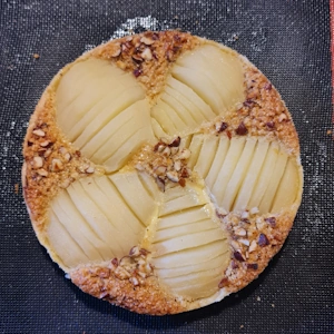 Tarte Bourdaloue noisette