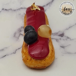 Eclair rhum raisin