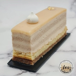 Gâteau poire marron