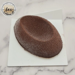 Entremet poire noisette