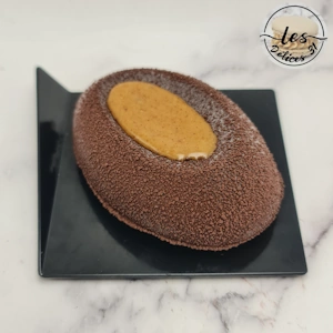 Entremet poire noisette