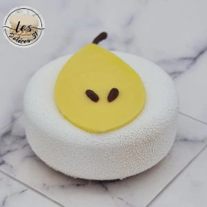 Entremet poire spéculoos