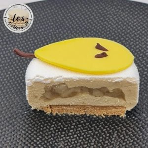 Entremet poire spéculoos