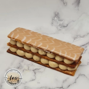 Millefeuille filo noisette