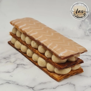 Millefeuille filo noisette