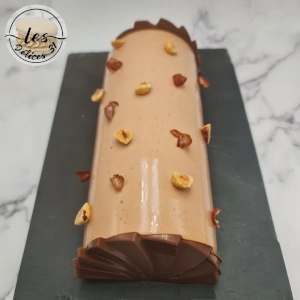 Buche vanille et noisette