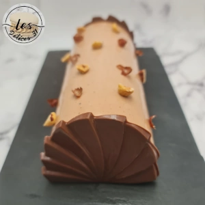 Buche vanille et noisette