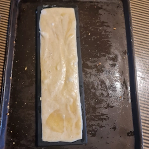 Bûche vanille cacahuète