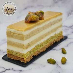 Gâteau pistache et fleur d'oranger