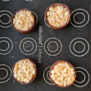 Tartelette poire caramel