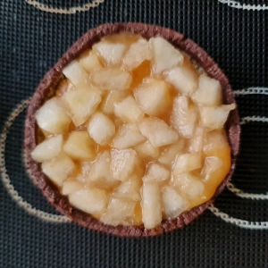 Tartelette poire caramel