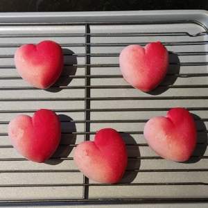 Entremet cœur fraise