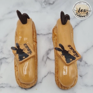 Eclair café lapin